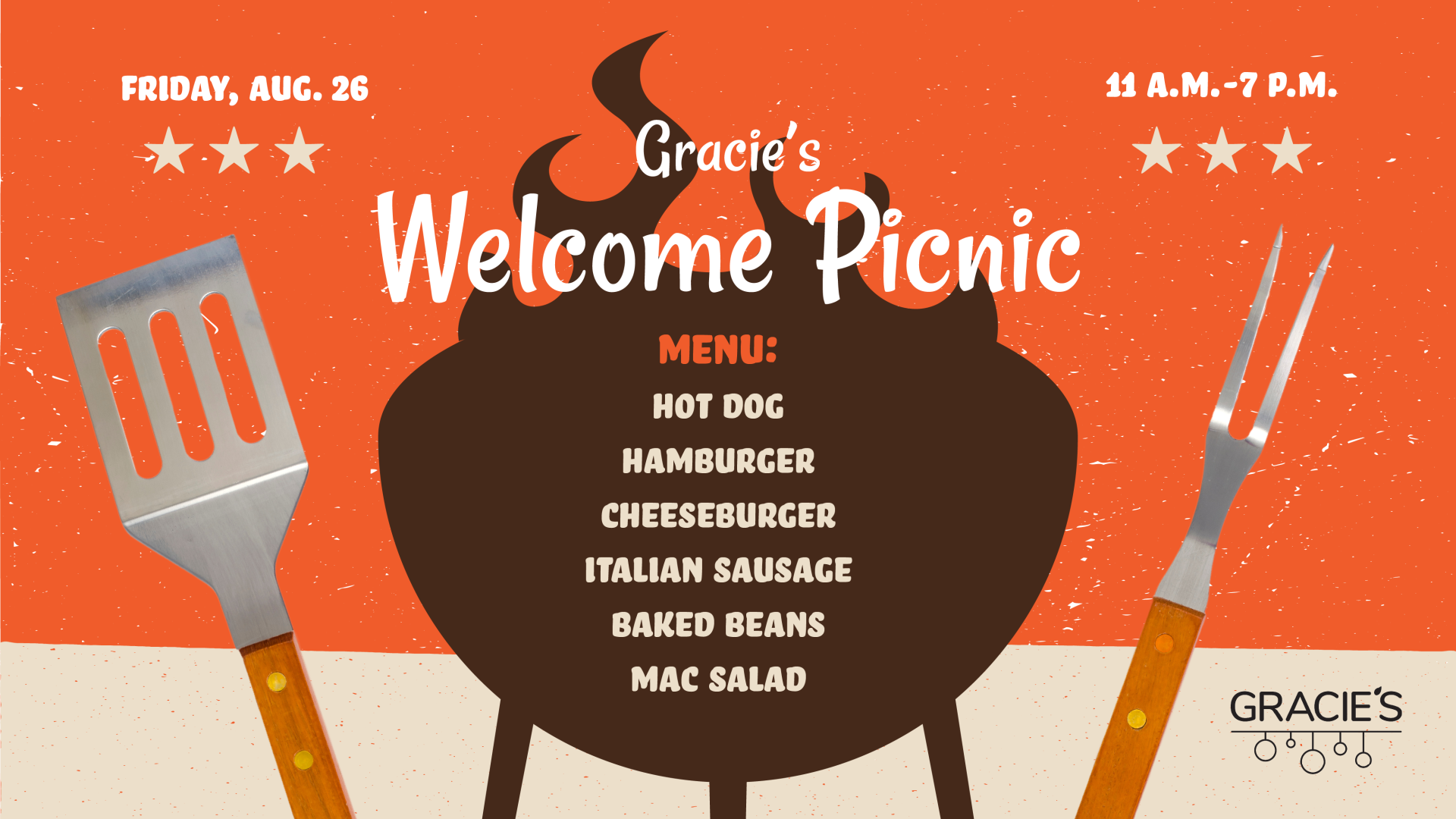 Gracie's Welcome Picnic