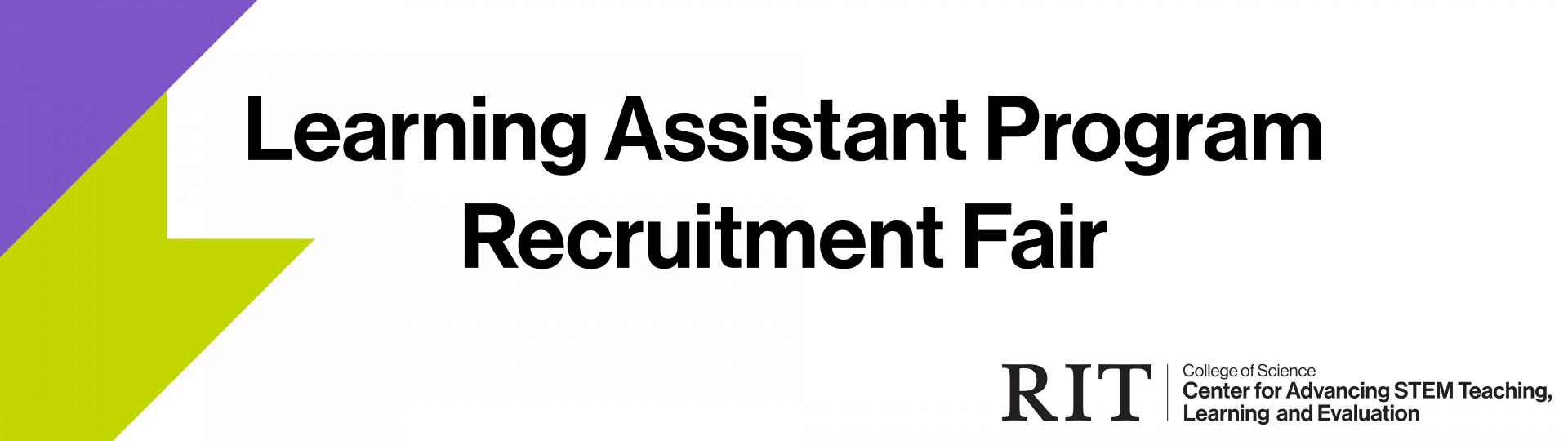 la recruitment fair rit inclusive excellence learning assistant