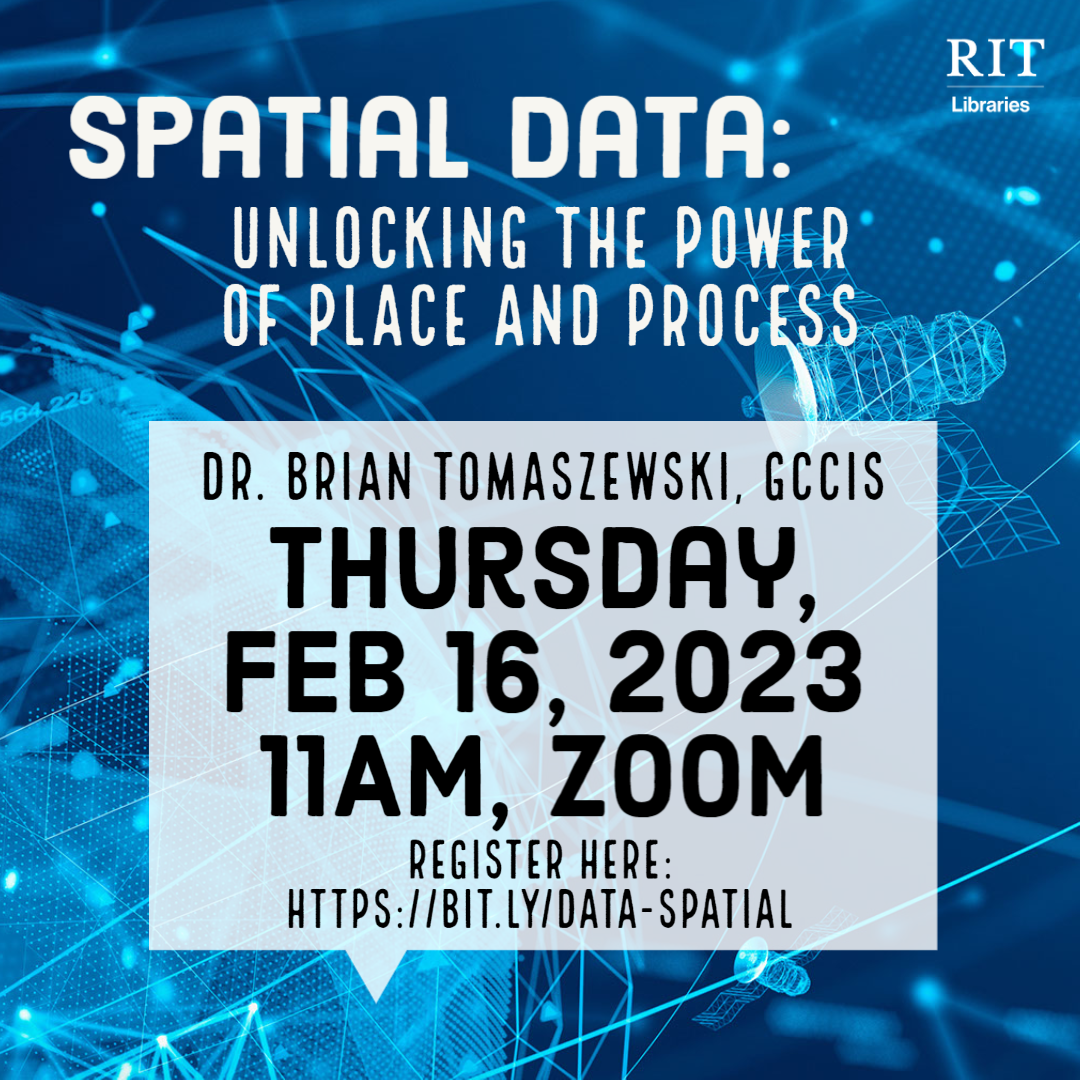 Image for Spatial Data: Unlocking the Power of Place and Process event