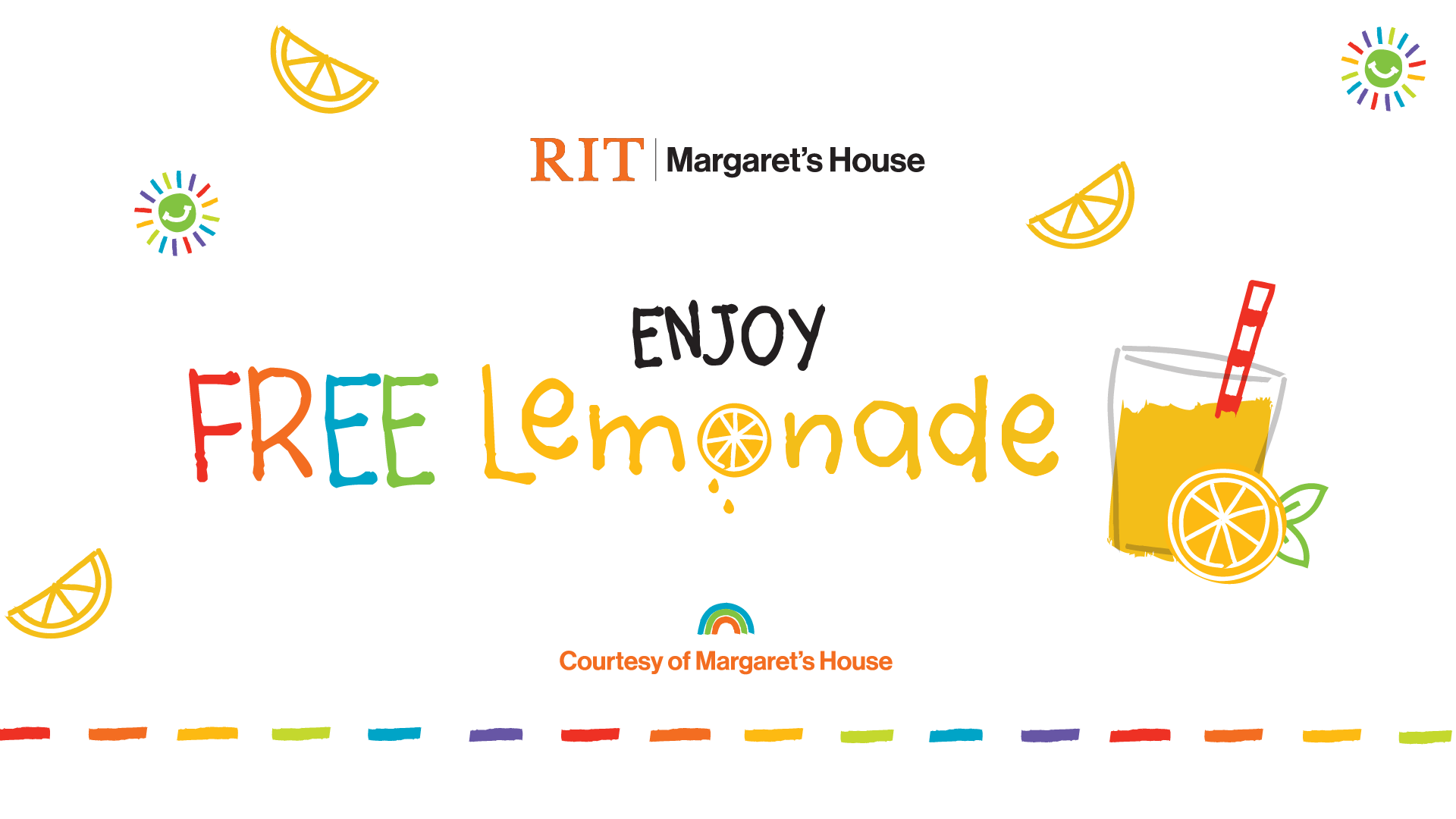 Enjoy Free Lemonade, courtesy of Margaret's House