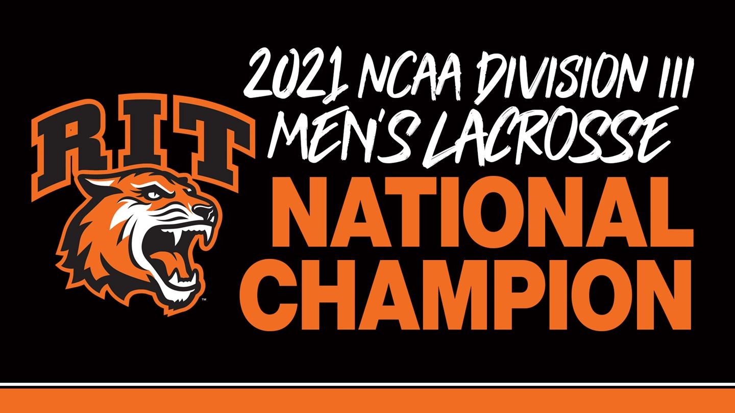 2021 NCAA D3 men's lacrosse national champion graphic.