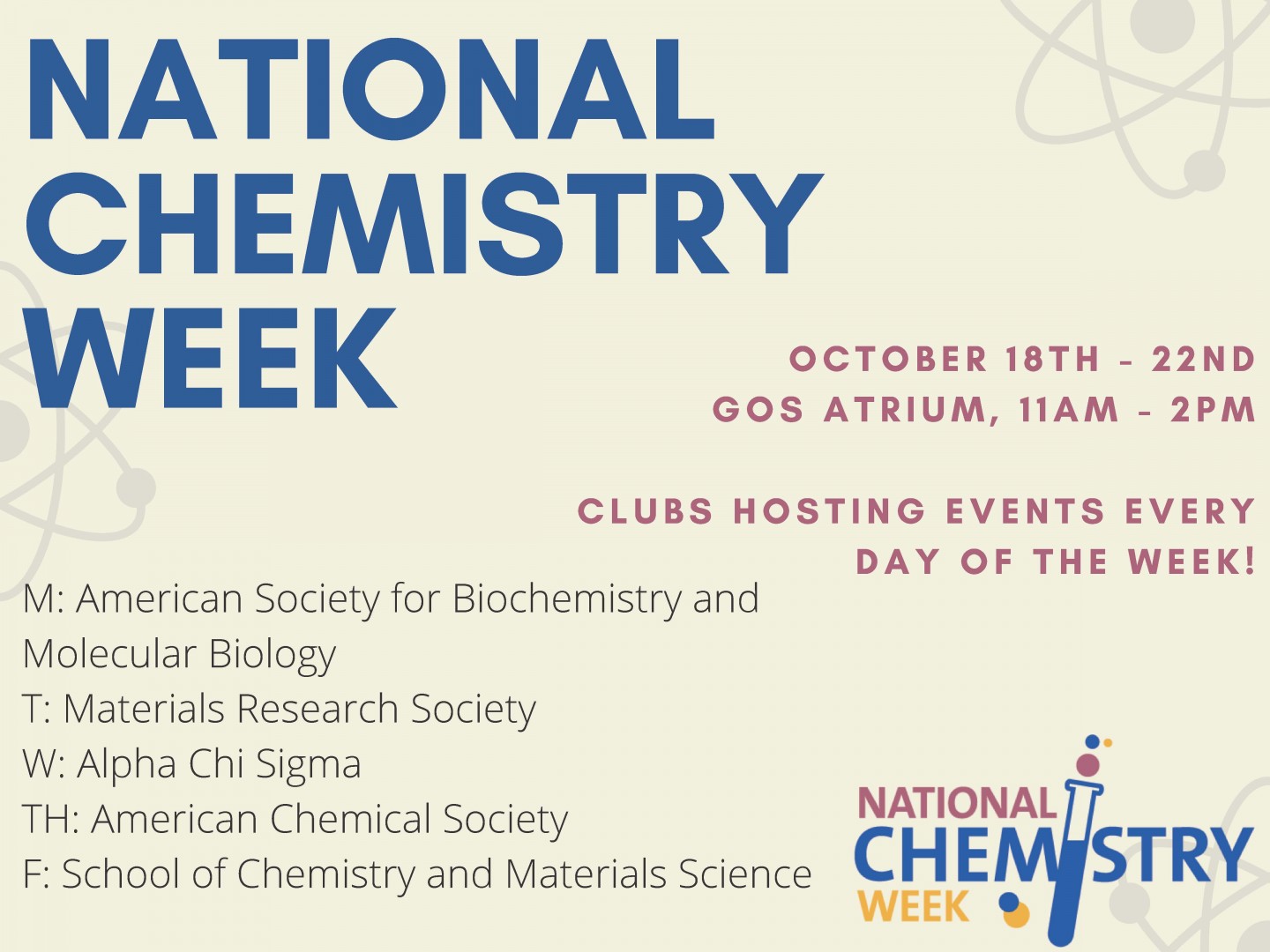 national chemistry week