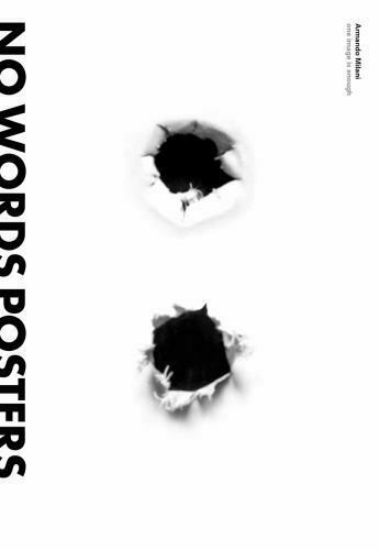 A book cover with the title No Words Posters.