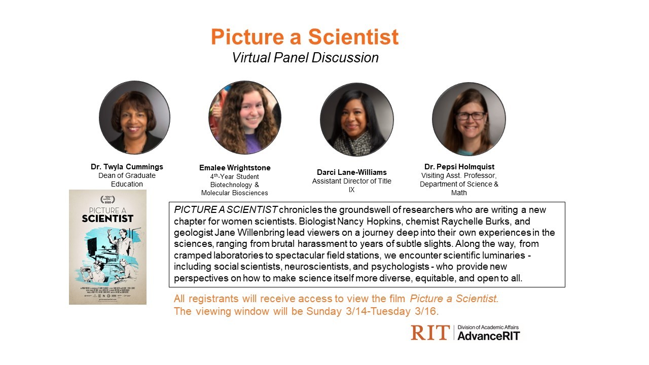 Picture a Scientist Panel Discussion