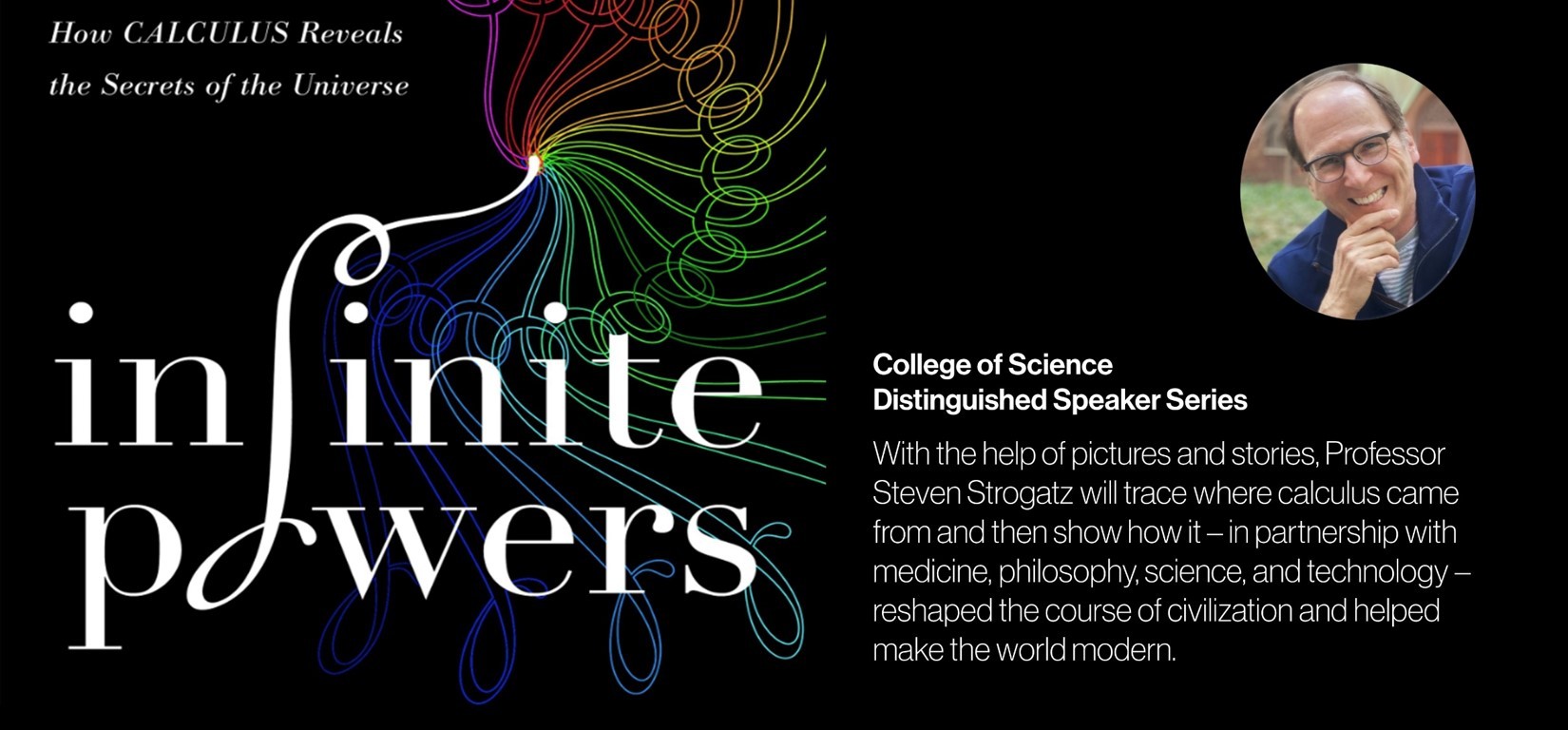 distinguished speaker event banner