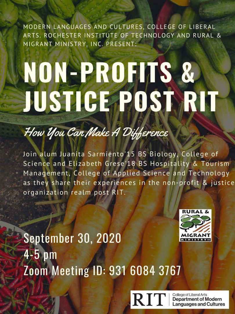 Non-Profits and Justice Post RIT