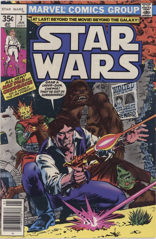 Star Wars comic book circa 1970s