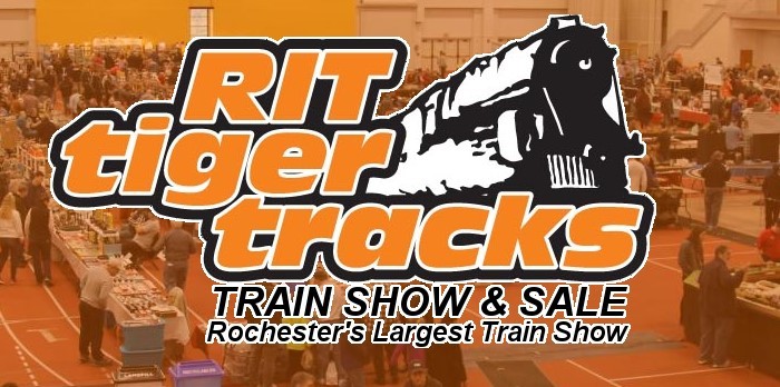Photo of the Tiger Tracks Train Show of vendors and attendees at a past event.
