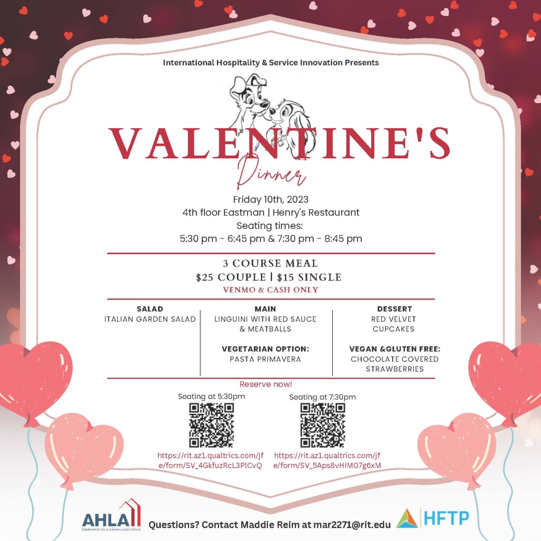 Valentine's Dinner on Campus 