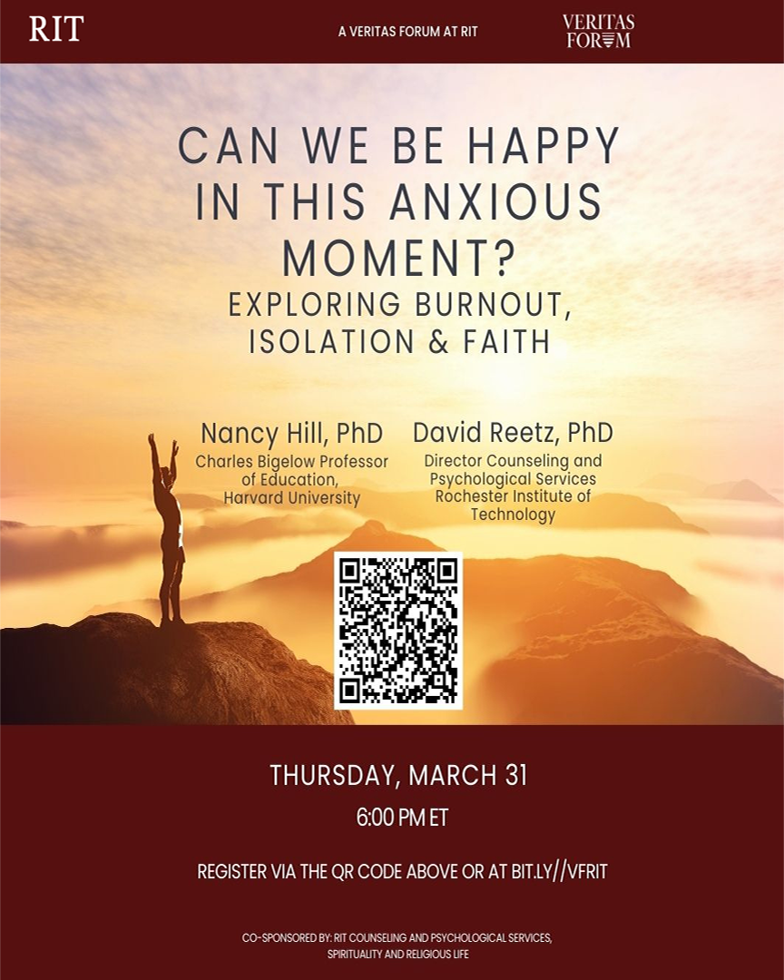 Can We Be Happy In This Anxious Moment?  Exploring Burnout, Isolation & Faith