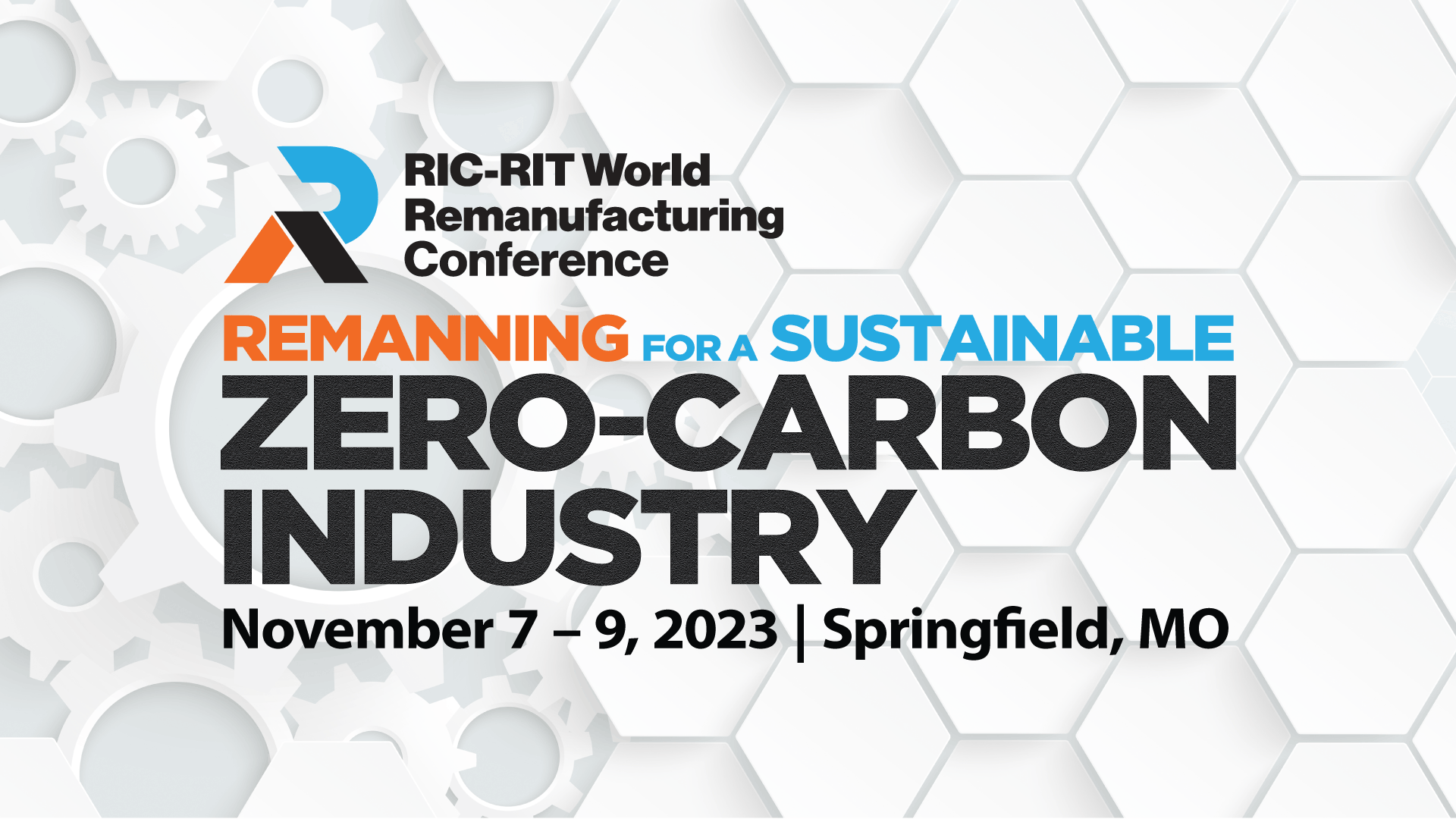 RIC-RIT World Remanufacturing Conference
