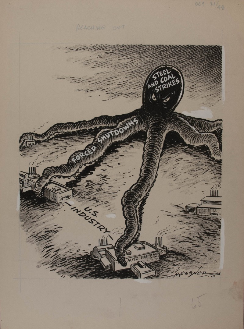 Elmer Messner, "Reaching Out," October 21, 1949