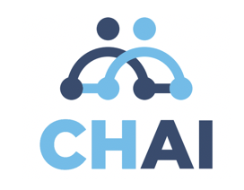 Blue affinity image graphic of Center for Human AWARE-AI