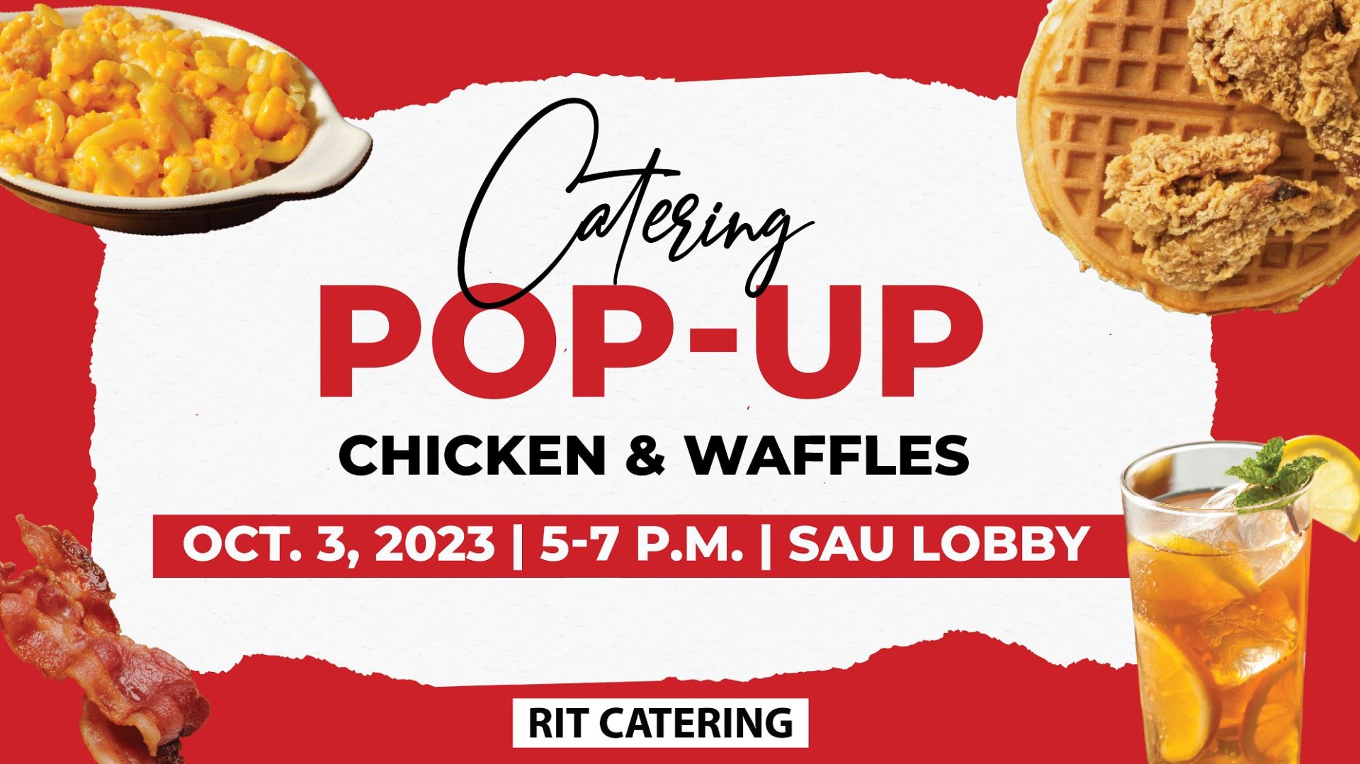 Chicken and Waffles, Oct. 3, 5-7 p.m. 