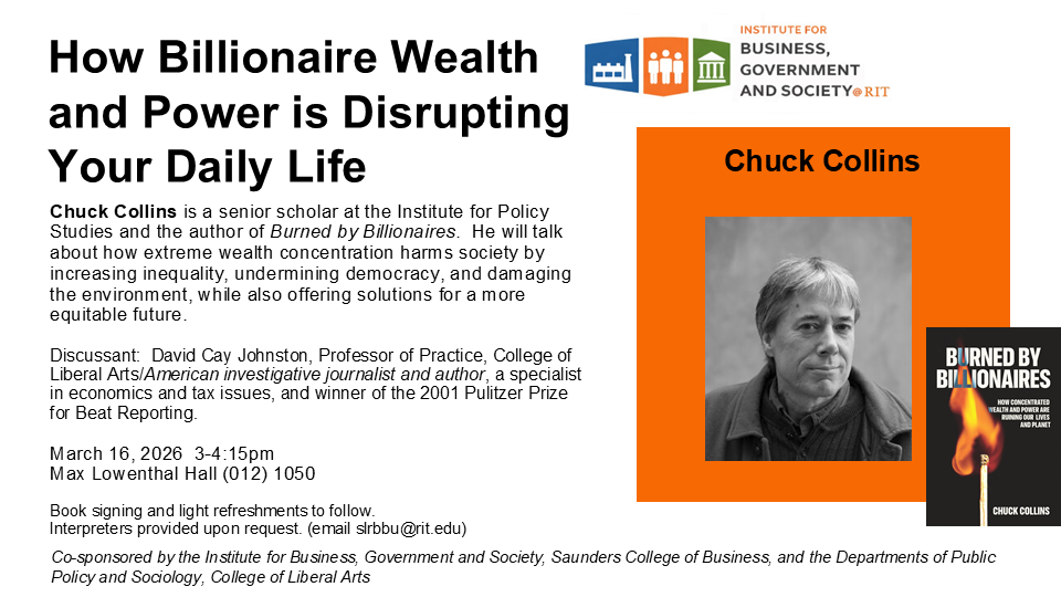 How Billionaire Wealth and Power is Disrupting Your Daily Life with Chuck Collins