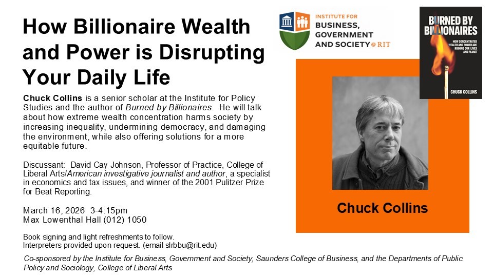 How Billionaire Wealth and Power is Disrupting Your Daily Life with Chuck Collins