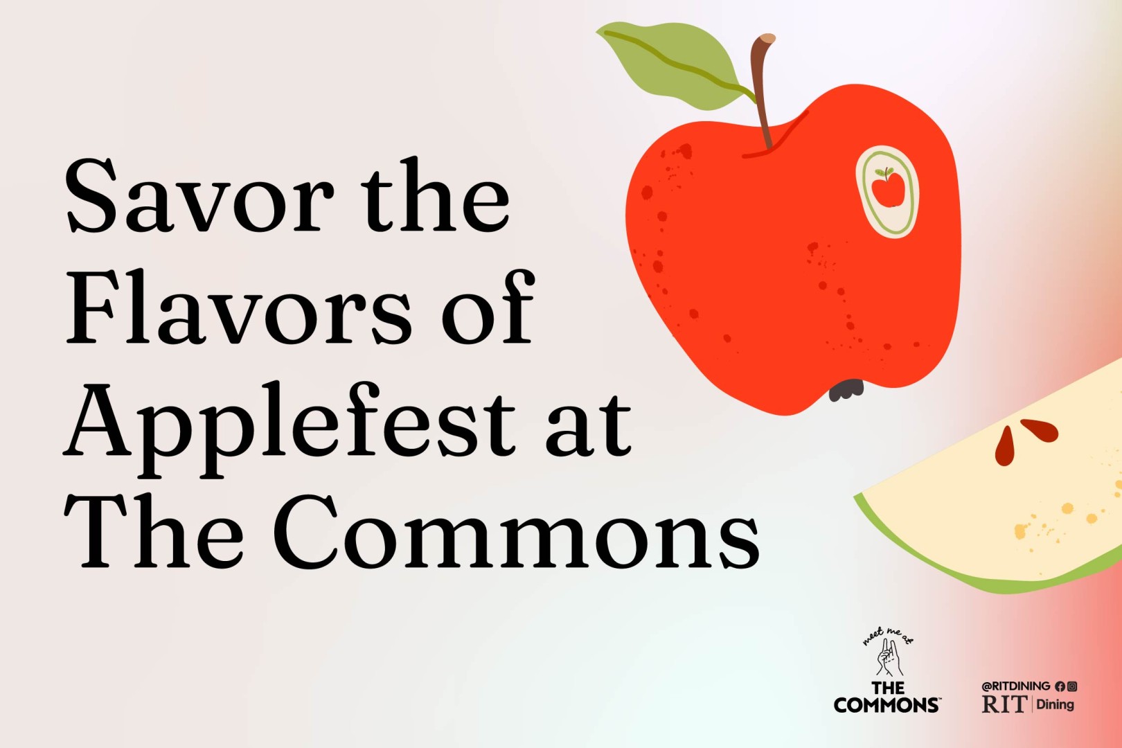 Savor the flavors of Apple Fest at the Commons