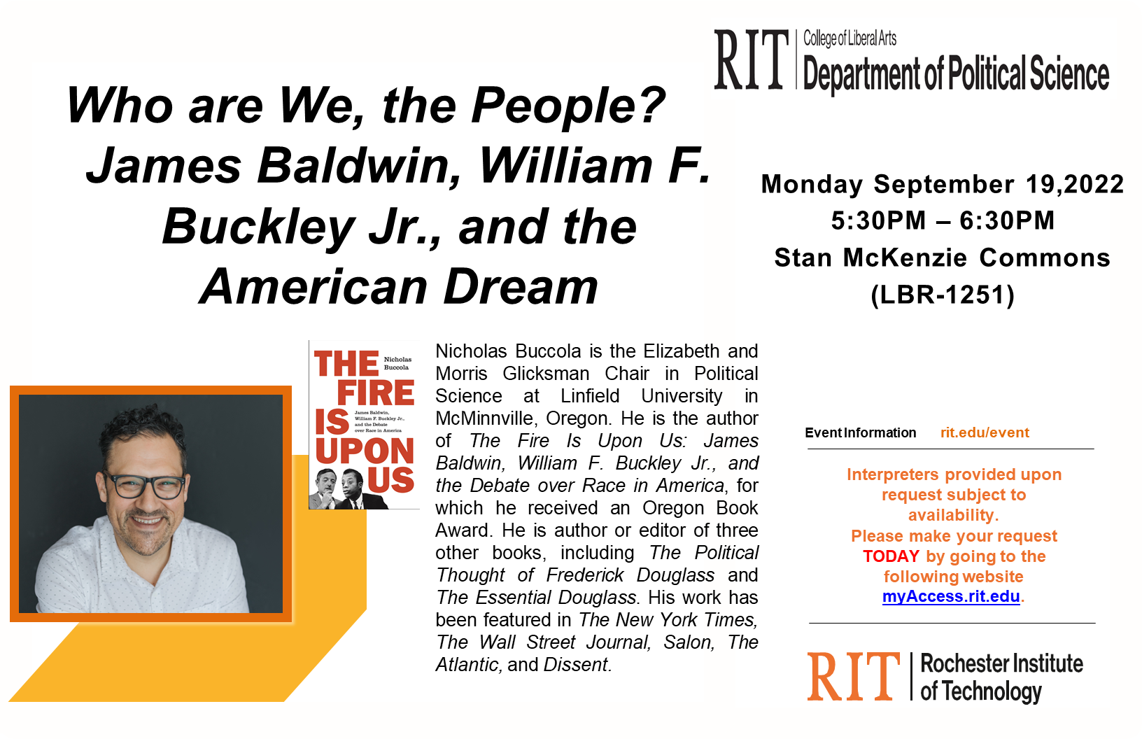 CLA Department of Political Science Constitution Day