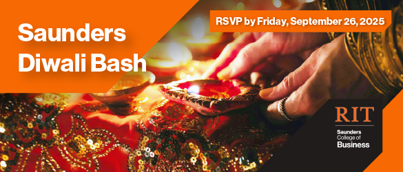 Saunders Diwali Bash Web Banner