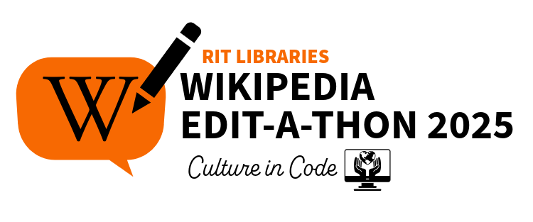 logo for Wikipedia edit-a-thon