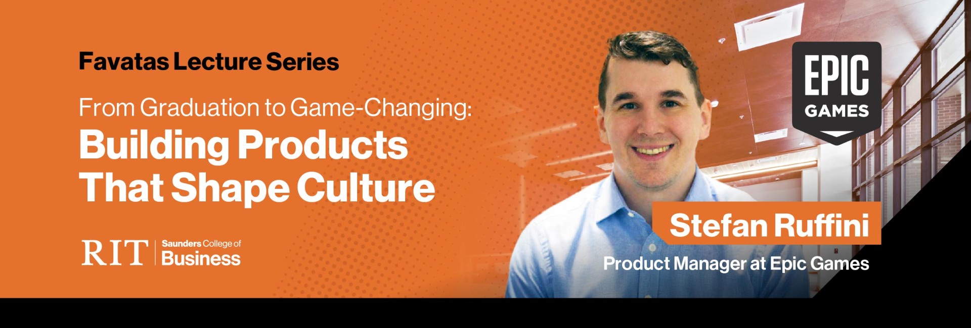 Favatas Lecture Series featuring Stefan Ruffini from Epic Games