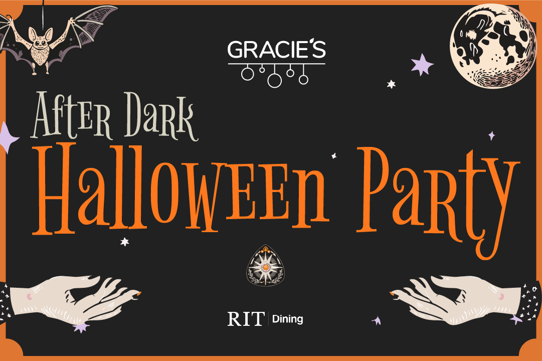 Gracie's Logo After Dark Halloween Party Even 