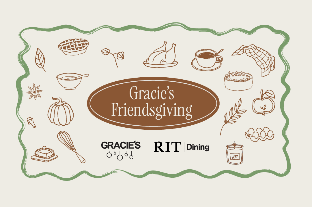 Gracie's Friendsgiving Promo Screen