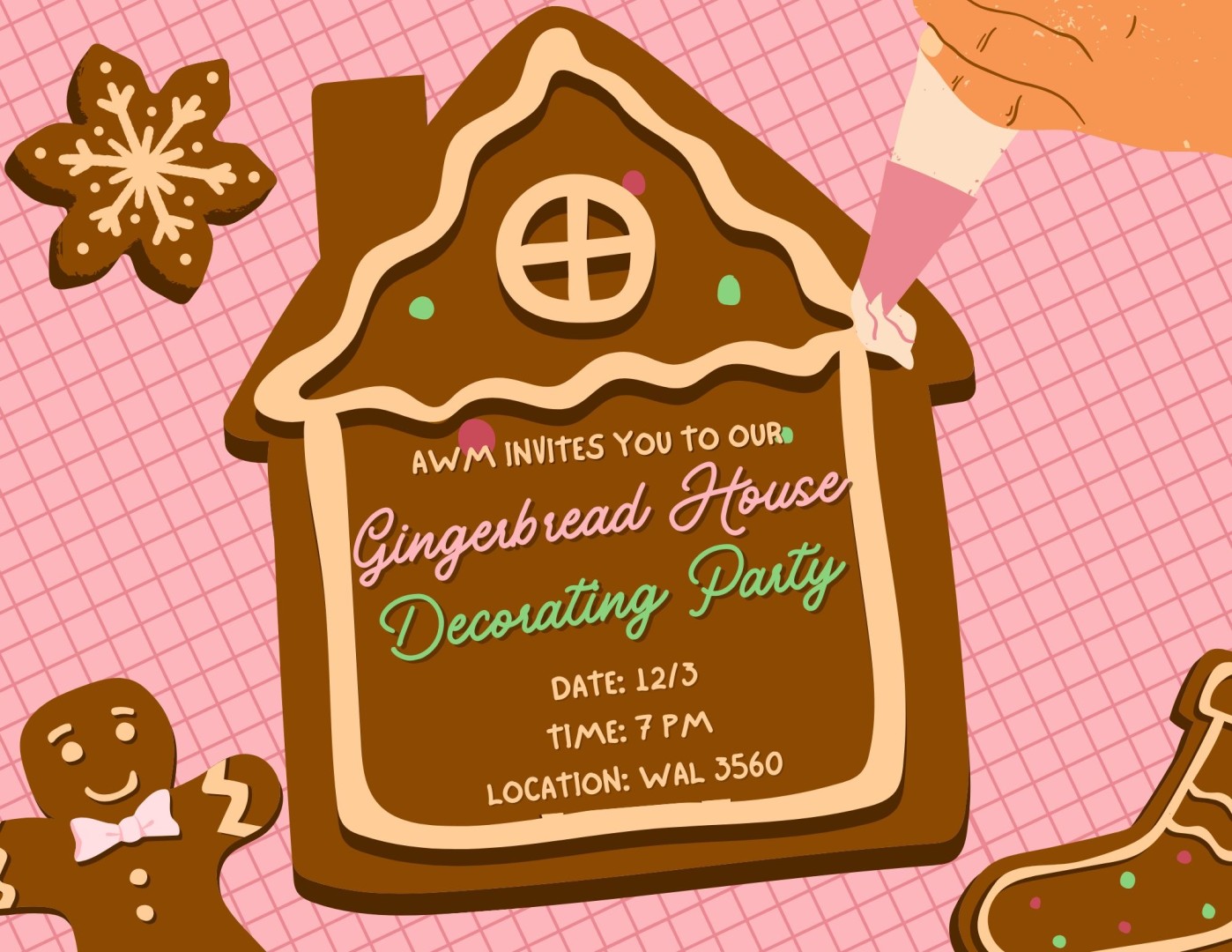 Gingerbread House Decorating Party
