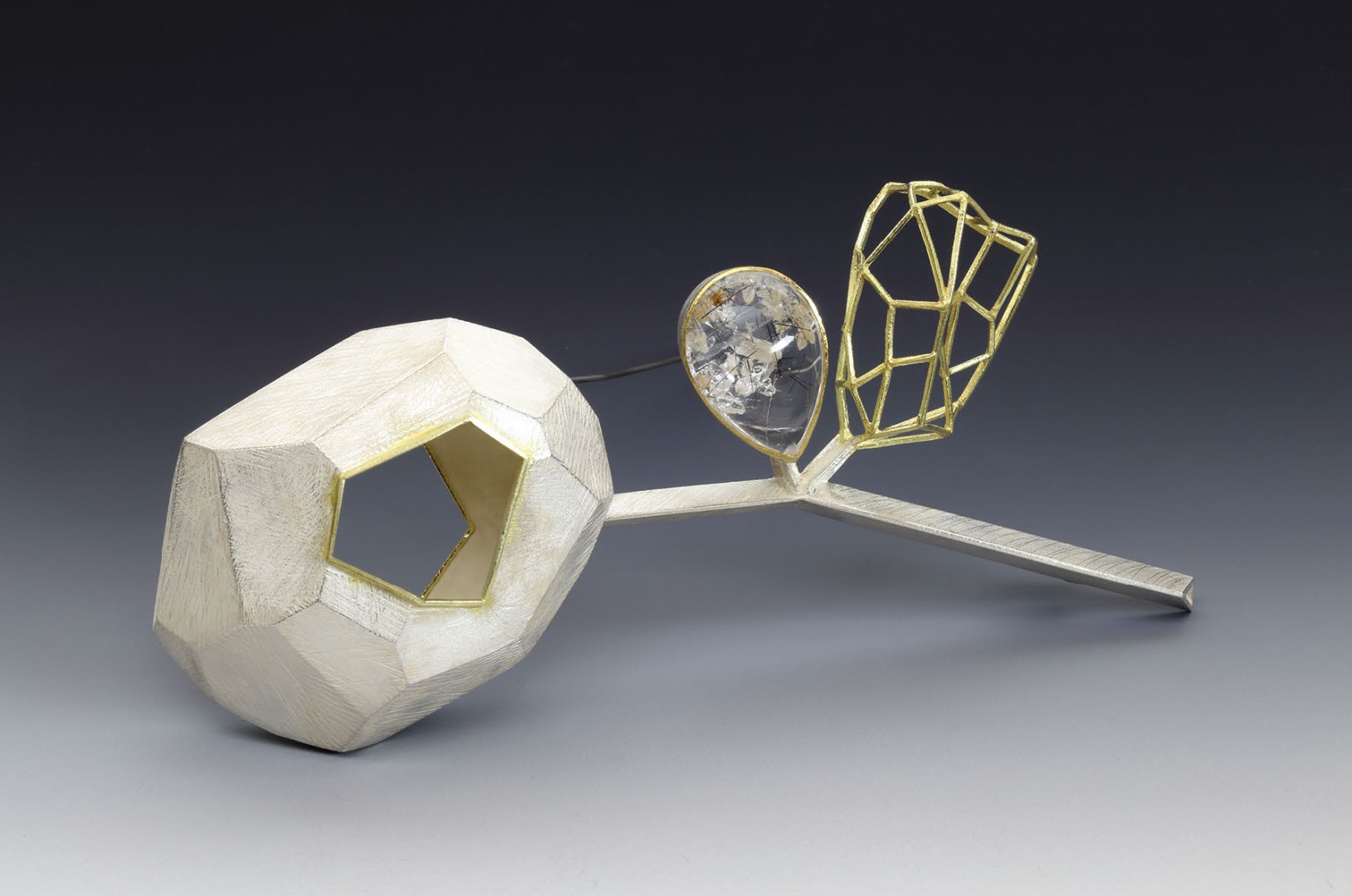 A jewelry piece designed by Liaung Chung Yen.