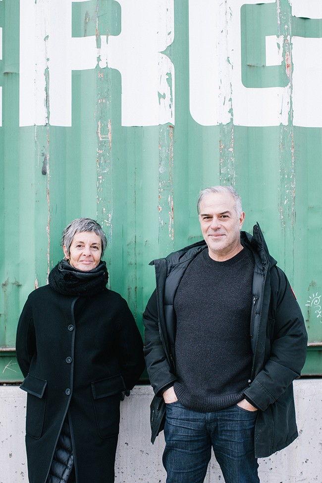 Ada Tolla and Giuseppe Lignano of LOT-EK