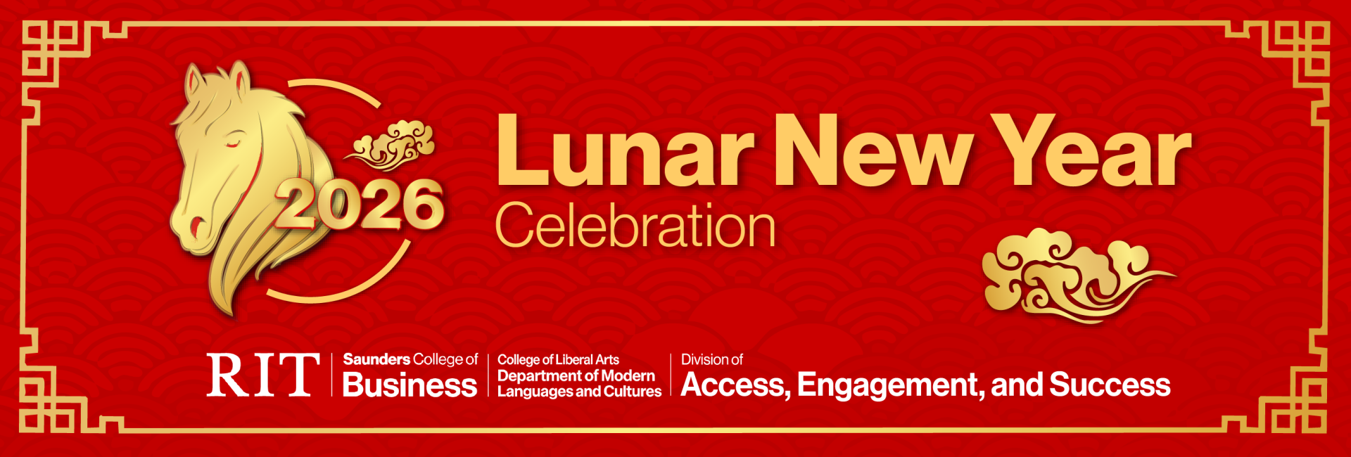 2026 Lunar New Year Celebration. Year of the Horse