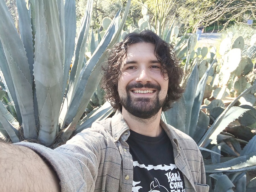 A selfie of Martin Pietras.