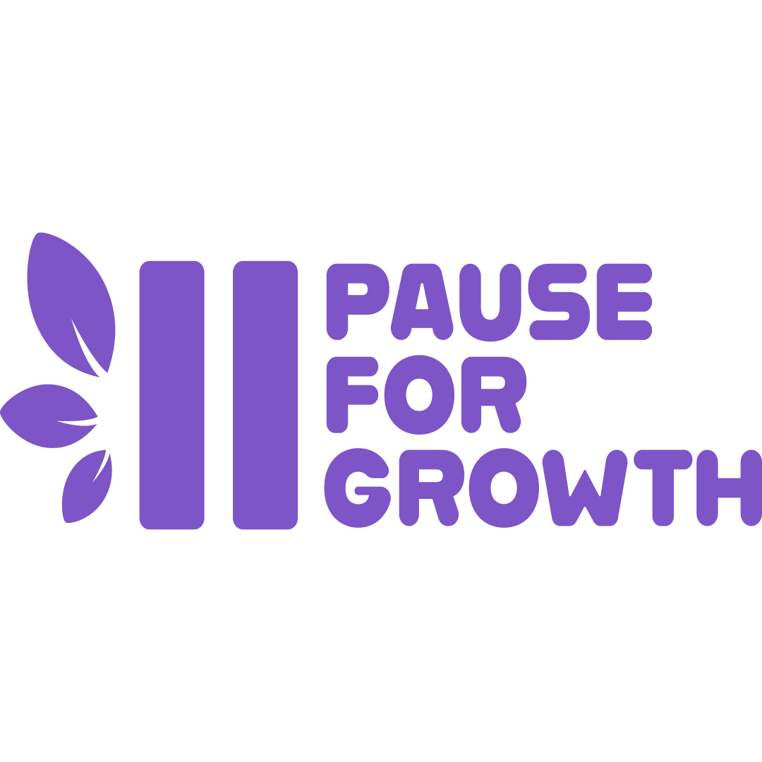pause for growth purple