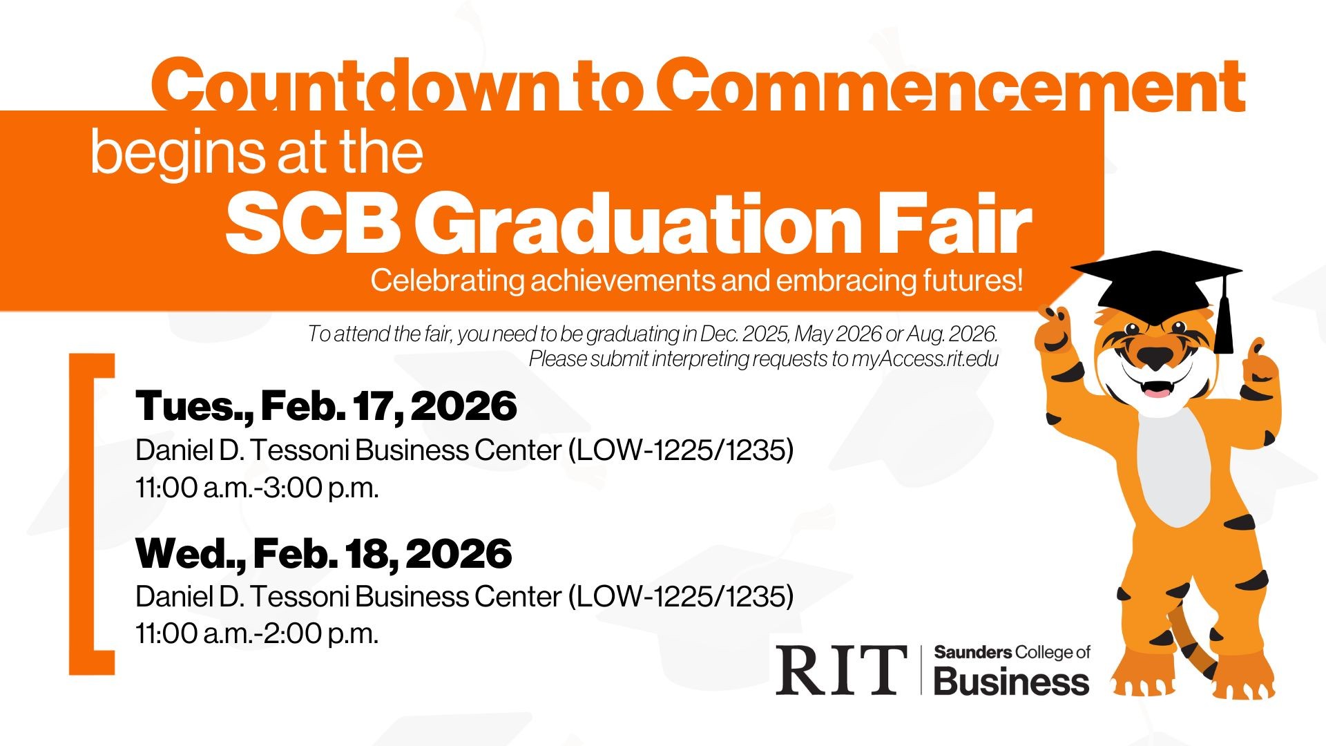 Saunders College Graduation Fair details