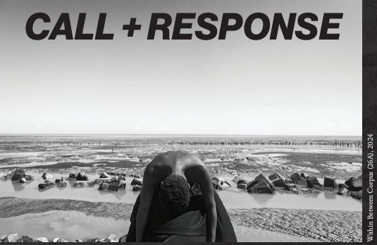 A photo with words Call + Response on it.