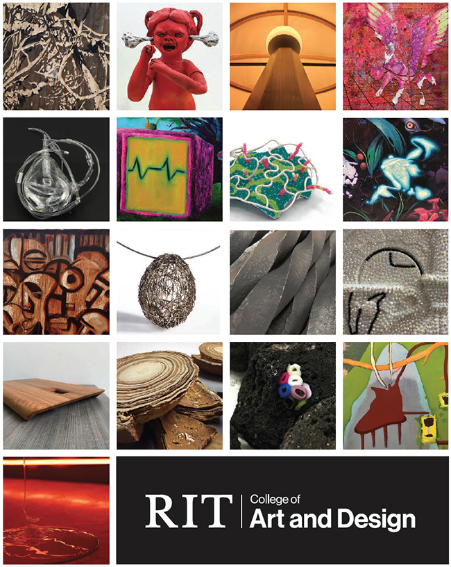 A grid of student work.