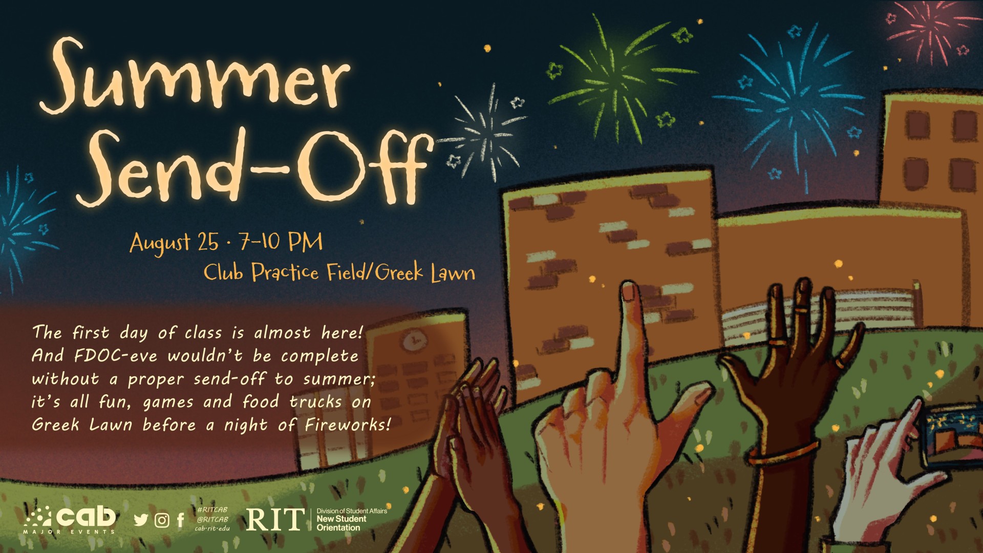 Summer Send-Off Flyer 