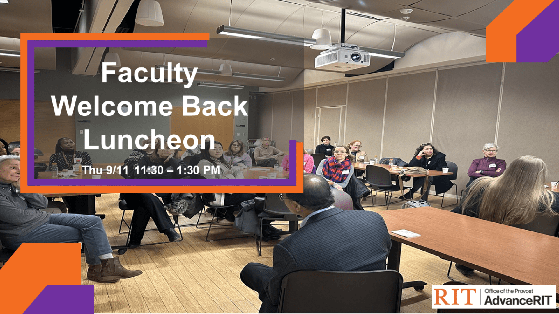 Faculty Welcome Back Luncheon