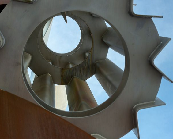 Sentinel sculpture detail