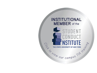 The Student Conduct Institute medallion.