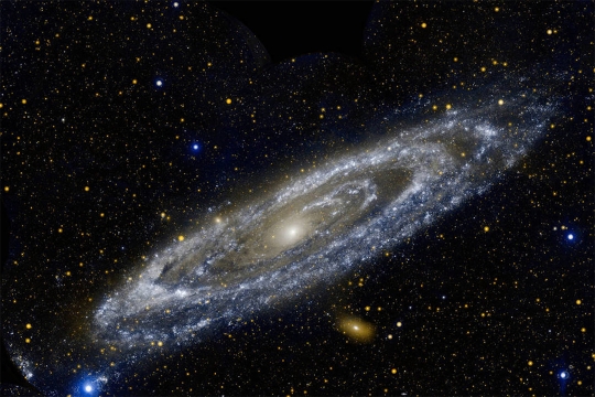 Image of a spiral galaxy