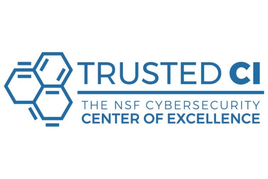 logo for Trusted CI: The NSF Cybersecurity Center of Excellence.