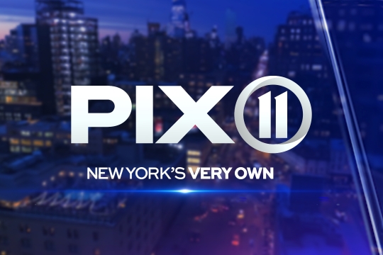 PIX 11 Logo with the tag line, "New York's Very Own"