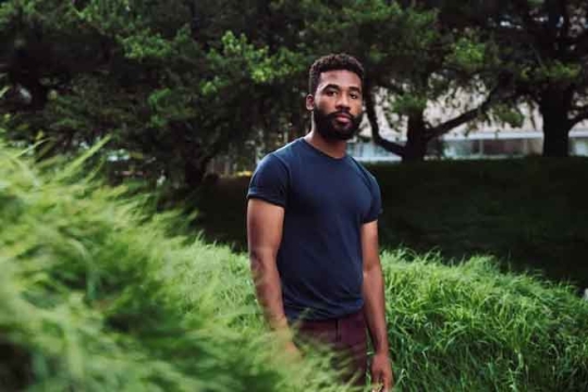 portrait of photographer Joshua Rashaad McFadden.