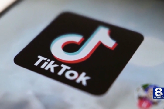 screenshot of the Tick Tock logo.