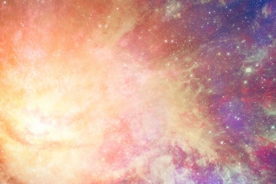 a colorful view of the cosmos