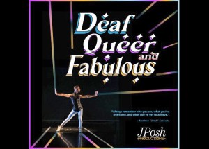 Cover art featuring a male dancer with the title of the performance.