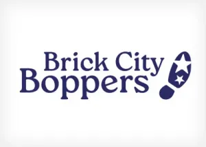 Logo for Brick City Boppers.
