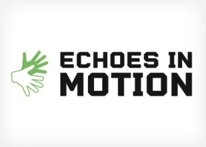 Logo for Echoes in Motion.