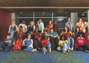 Members of Velocity, RIT's Urban Dance Crew.